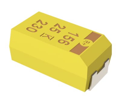 Product image for Capacitor Tantalum T495 Case B 25V 10uF