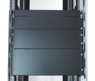 Product image for Steel 1U Blanking panel 19", RAL7035