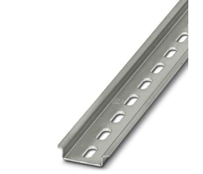 Product image for Perforated DIN Rail, 35x7.5x2000, Steel