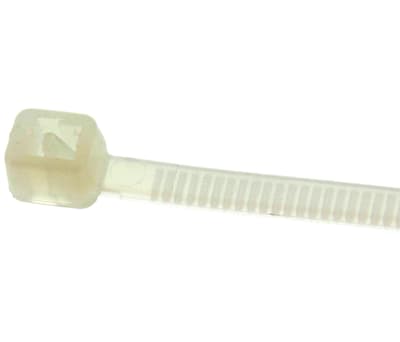 Product image for Cable Tie 142x2.5 Natural Nylon 66