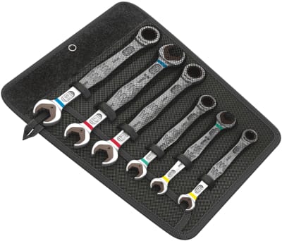 Product image for Joker Ratchet Open Ended Spanner Set 6pc