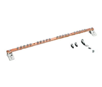 Product image for Rittal Earthing Rail Earthing Bar for use with TS IT Cabinet