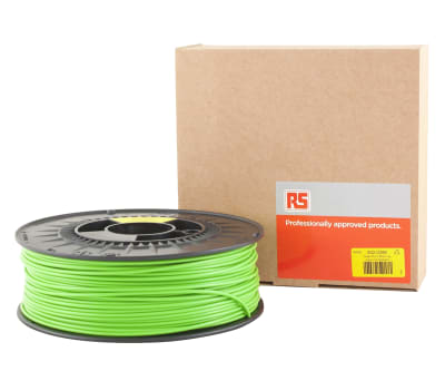 Product image for RS Green PLA 2.85mm Filament 1kg