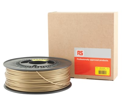 Product image for RS Gold PLA 2.85mm Filament 1kg