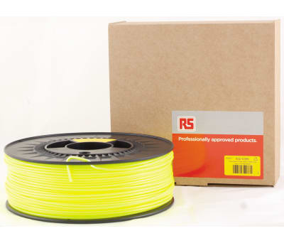 Product image for RS Fluorescent Yellow PLA 2.85mm 1kg