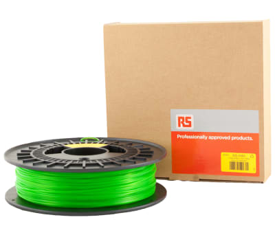 Product image for RS Green M-ABS 1.75mm Filament 500g