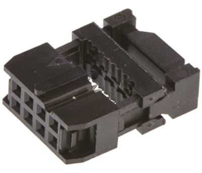 Product image for SOCKET, IDC, S/RELIEF, 2.54MM, 8WAY