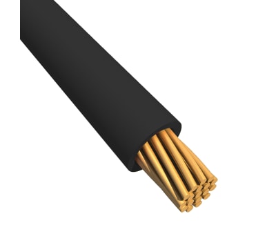 Product image for EcoWire 18AWG solid UL11028 Black 30m