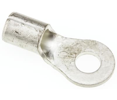 Product image for RING TERMINAL 12-10 AWG NON-INSULATED