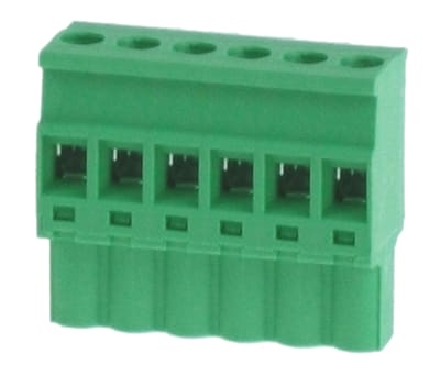 Product image for 5.0mm Plug 15A 6 way