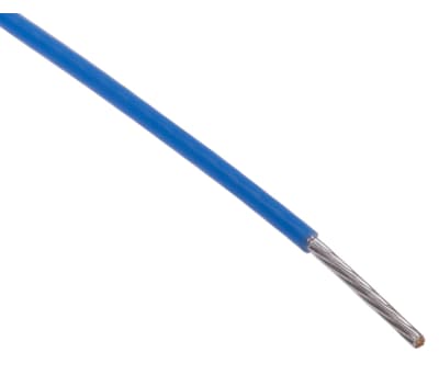 Product image for PTFE A 7/0.12 blue 100m