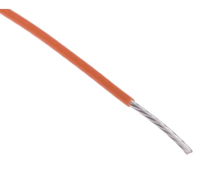 Product image for PTFE B 19/0.2 orange 100m