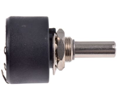 Product image for POTENTIOMETER 6.35MM WIREWOUND 100R 1W