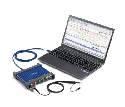 Product image for Pico Technology 3403D PC Based Mixed Signal Oscilloscope, 50MHz, 4 Channels