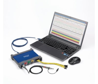 Product image for Pico Technology 3403D PC Based Mixed Signal Oscilloscope, 50MHz, 4 Channels