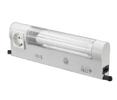 Product image for Rittal Fluorescent 18 W Motion Sensor, 240 V, with Clear Diffuser