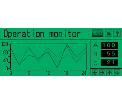 Product image for GRAPHIC TOUCH TERMINAL GT2103 ETHERNET