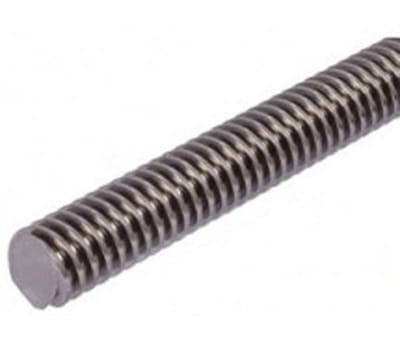 Product image for STAINLESS LEAD SCREW 16 X 4 THREAD X 1M