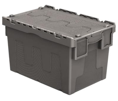 Product image for 67LTR Attached Lid Euro Container