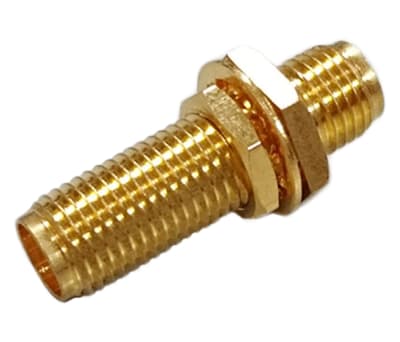 Product image for Straight 50Ω RF Adapter SMA Socket to SMA Socket 18GHz