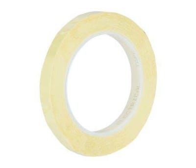 Product image for 1350-1 polyester fim tape yellow 15mmx66