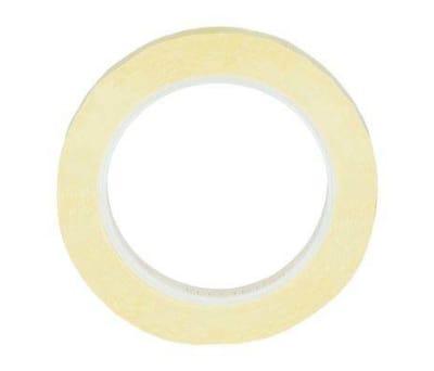 Product image for 1350-1 polyester fim tape yellow 19mmx66