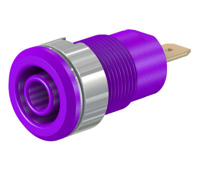 Product image for 4mm system safety socket, violet