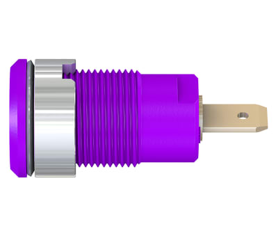 Product image for 4mm system safety socket, violet