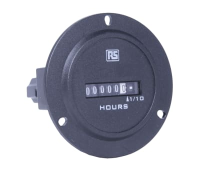 Product image for Hours Run Meter 3 hole fixing 4-30Vac/dc