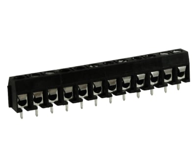 Product image for 5mm PCB terminal block, low profile, 12P