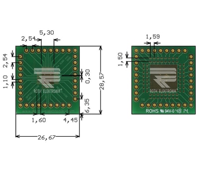 Product image for  RE934-03E MULTIADAPTER QFP32 & QFN32