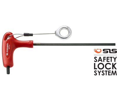 Product image for SLS T HANDLE HEX KEY WRENCH 5MM