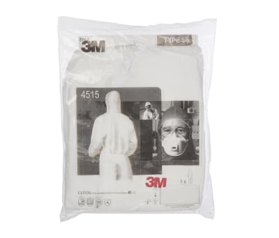 Product image for 4515 white coverall L