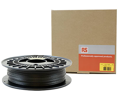 Product image for RS Black 1.75mm Carbon 500g