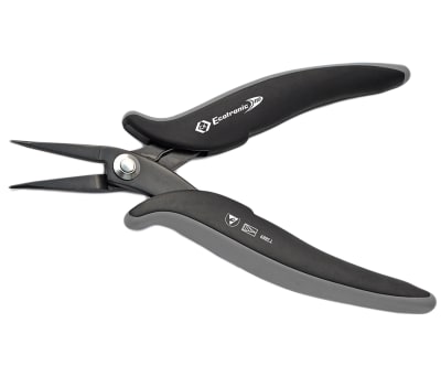 Product image for C.K ECOTRONIC ESD LONG SNIPE NOSE PLIERS