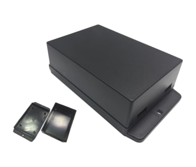 Product image for Flanged Utility Case, Black, 105x70x35mm