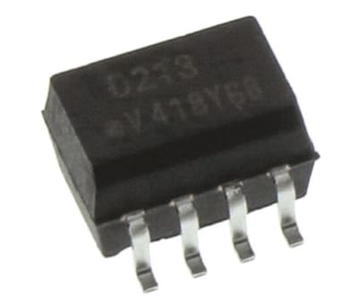 Product image for Vishay, ILD213T DC Input Transistor Output Dual Optocoupler, Surface Mount, 8-Pin SOIC