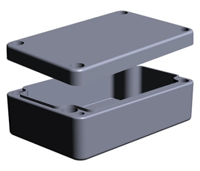 Product image for ATEX Aluminium Enclosure 98x64x34 mm