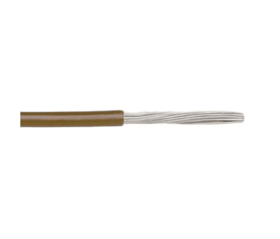 Product image for WIRE 18 AWG PVC 300V UL1007 BROWN 305M