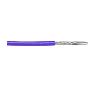 Product image for Wire 24 AWG PVC 300V UL1007 Violet 305m