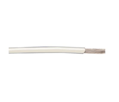 Product image for Wire 24 AWG PVC 300V UL1007 White 30m