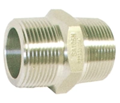 Product image for 2in F/Steel 316 Hex Nipple M/M Joint