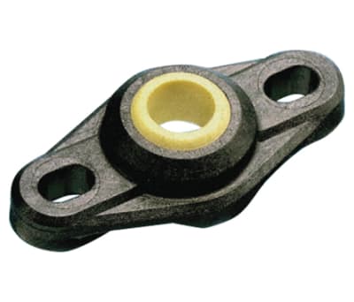 Product image for IGUS 2 BOLT FLANGE BEARING, 15MM ID