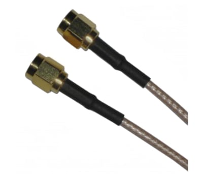 Product image for SMA STRAIGHT PLUG TO SMA STRAIGHT PLUG