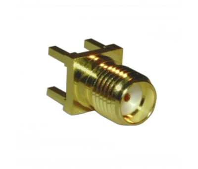 Product image for SMA STRAIGHT PCB JACK, THROUGH HOLE