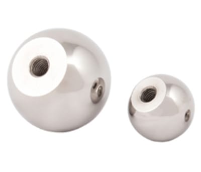 Product image for SS BALL KNOB 20MM  M4 FEMALE THREAD