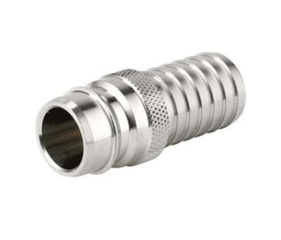 Product image for 3/4 Stainless Nipple to 3/4 hose tail