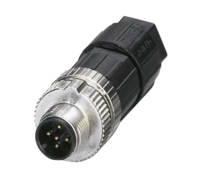 Product image for M12,5P,Plug,SPEEDCON,A-coded,Push-in