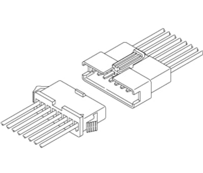 Product image for SM CONNECTOR RECEPTACLE HOUSING 2 PIN