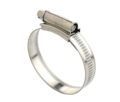 Product image for 316 SS Worm Drive Hose Clip, 22-30mm